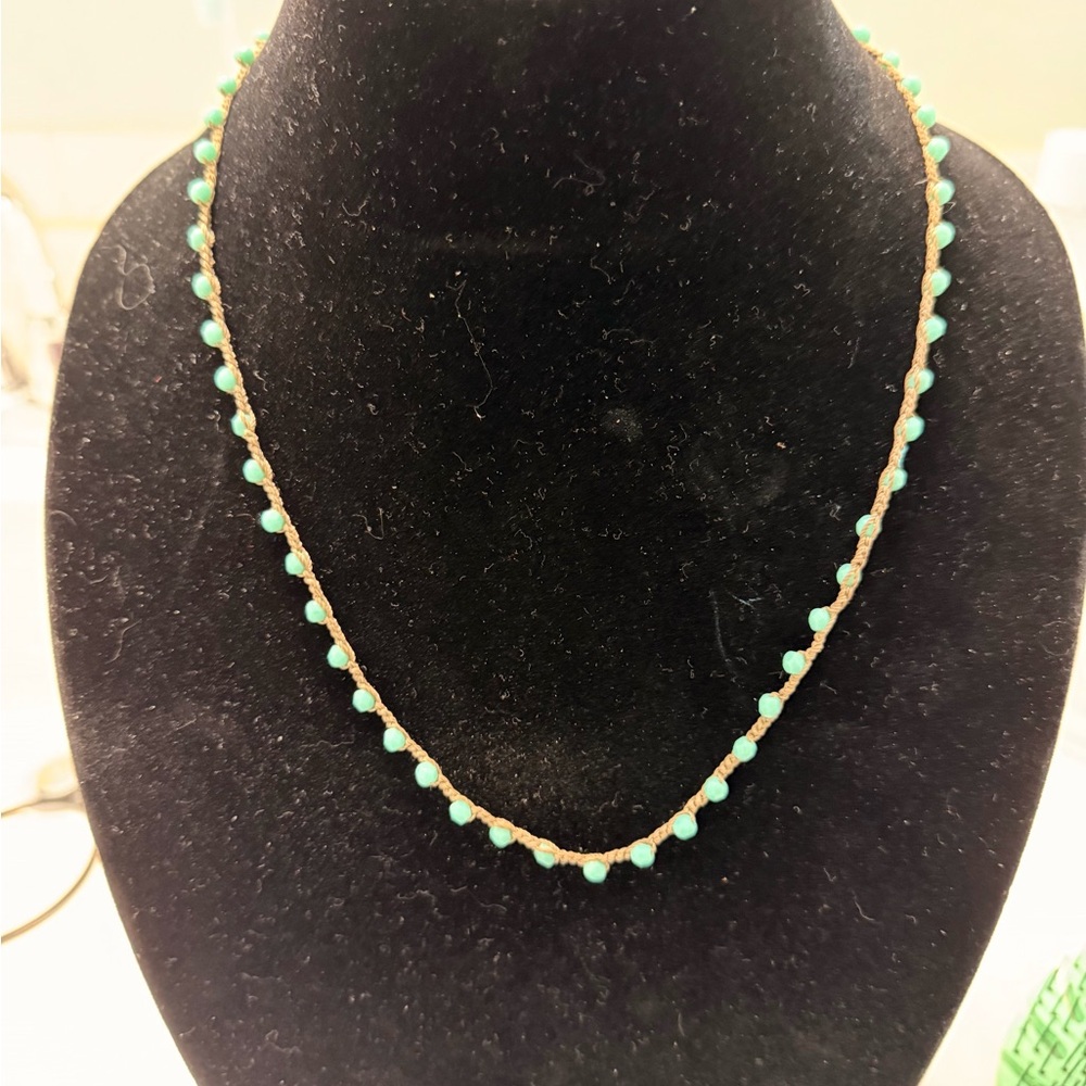 ON U turquoise necklace